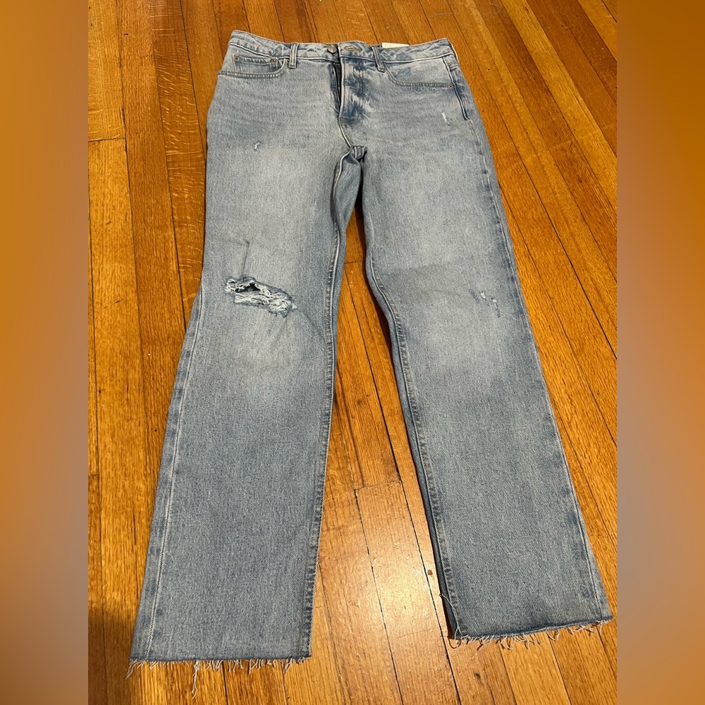 Women's High Rise Distressed Jeans